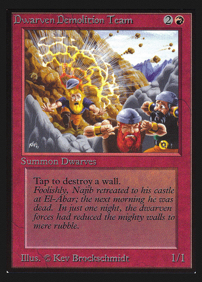 Dwarven Demolition Team (CE) [Collectors’ Edition] | KingTCG.ca