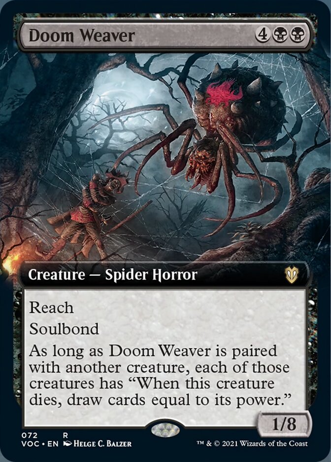 Doom Weaver (Extended) [Innistrad: Crimson Vow Commander] | KingTCG.ca