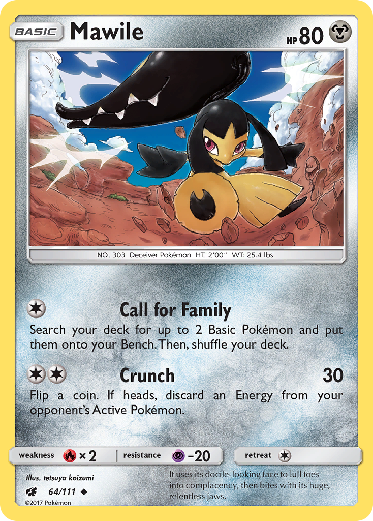 Mawile (64/111) [Sun & Moon: Crimson Invasion] | KingTCG.ca