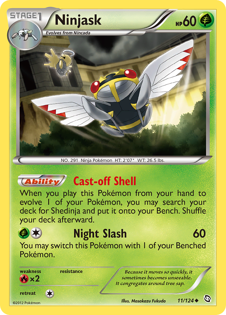 Ninjask (11/124) [Black & White: Dragons Exalted] | KingTCG.ca