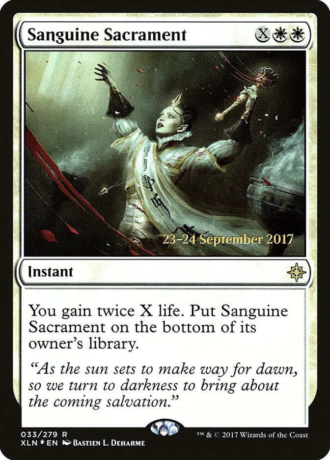 Sanguine Sacrament [Ixalan Promos] | KingTCG.ca