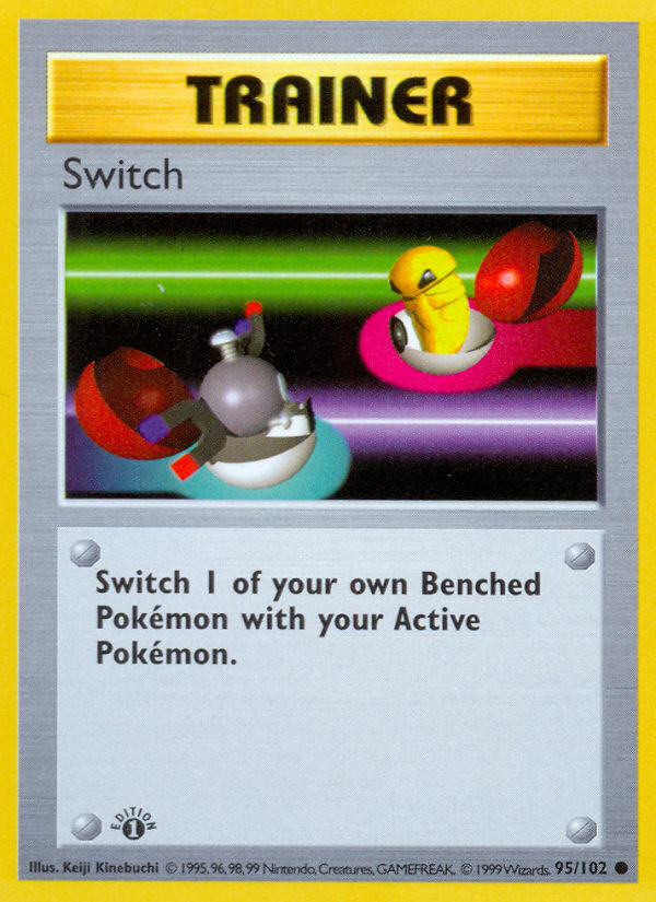 Switch (95/102) [Base Set 1st Edition] | KingTCG.ca