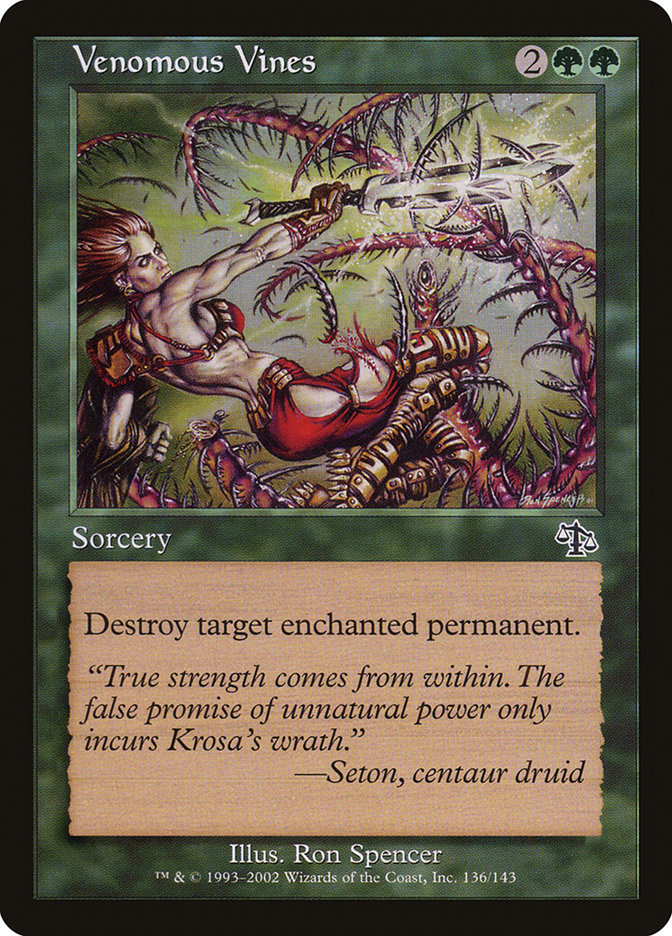 Venomous Vines [Judgment] | KingTCG.ca