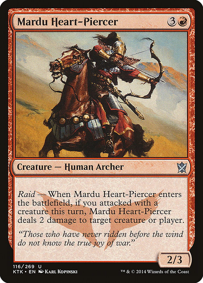 Mardu Heart-Piercer [Khans of Tarkir] | KingTCG.ca