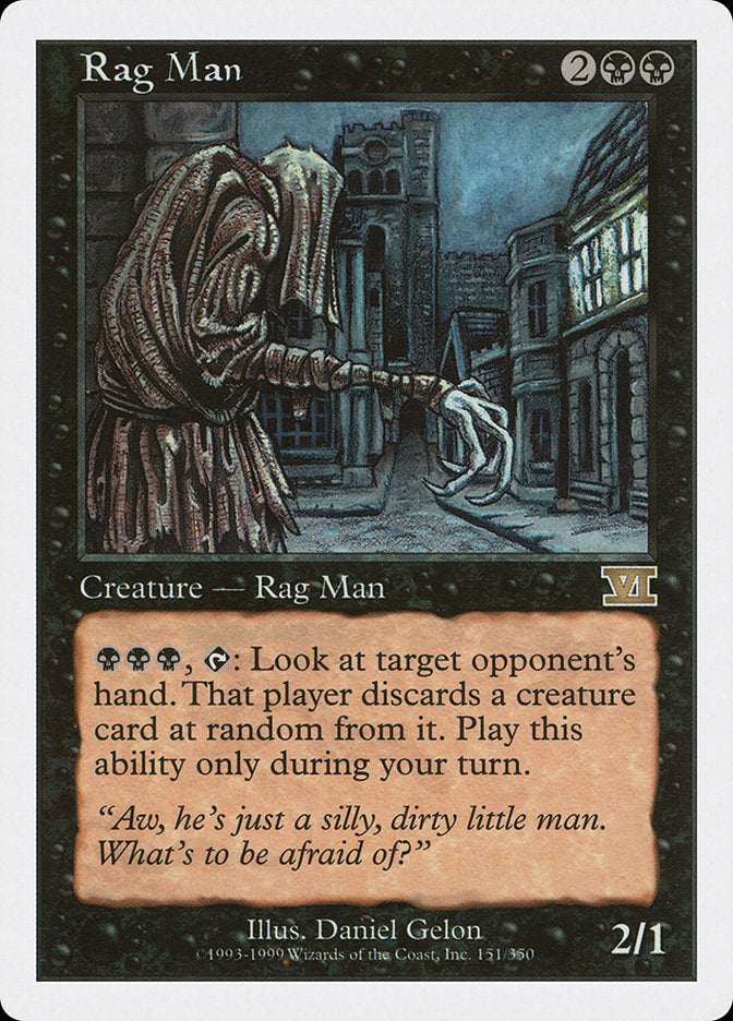 Rag Man [Classic Sixth Edition] | KingTCG.ca