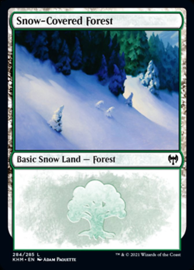 Snow-Covered Forest (284) [Kaldheim] | KingTCG.ca