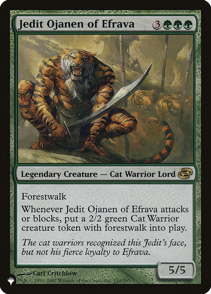 Jedit Ojanen of Efrava [The List] | KingTCG.ca