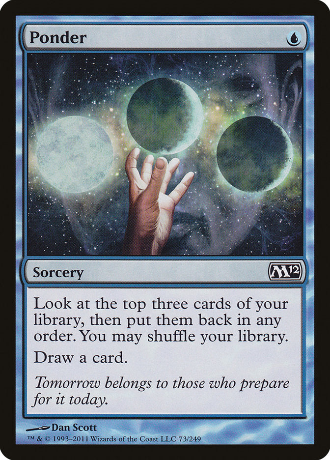 Ponder [Magic 2012] | KingTCG.ca