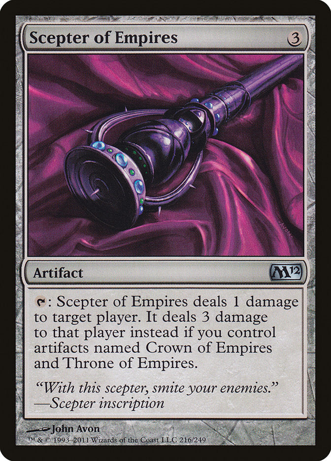 Scepter of Empires [Magic 2012] | KingTCG.ca