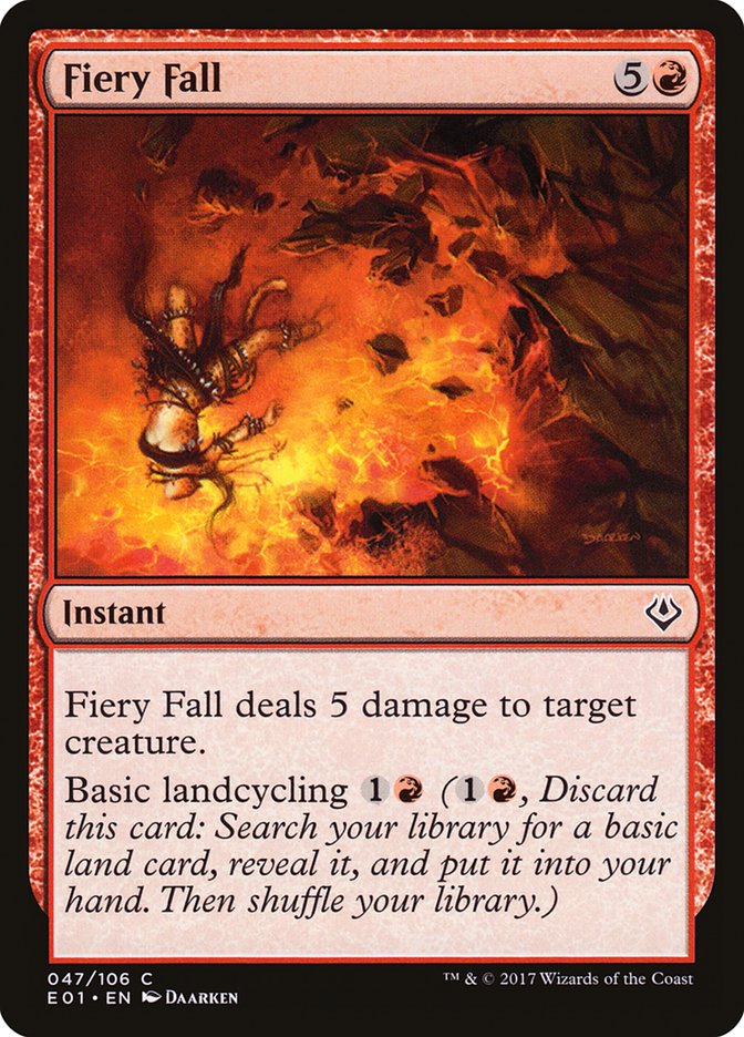 Fiery Fall [Archenemy: Nicol Bolas] | KingTCG.ca