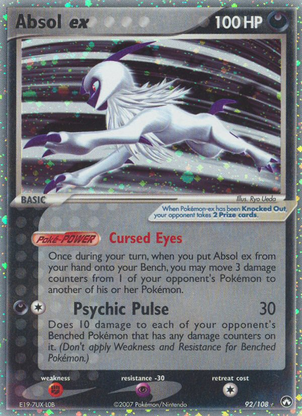 Absol ex (92/108) [EX: Power Keepers] | KingTCG.ca