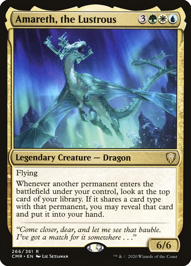 Amareth, the Lustrous [Commander Legends] | KingTCG.ca