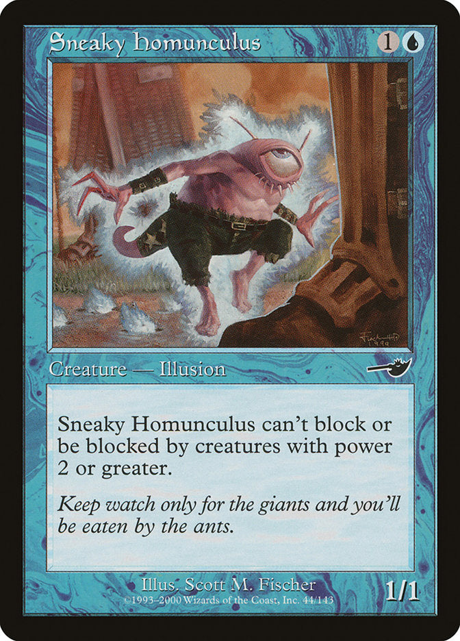 Sneaky Homunculus [Nemesis] | KingTCG.ca