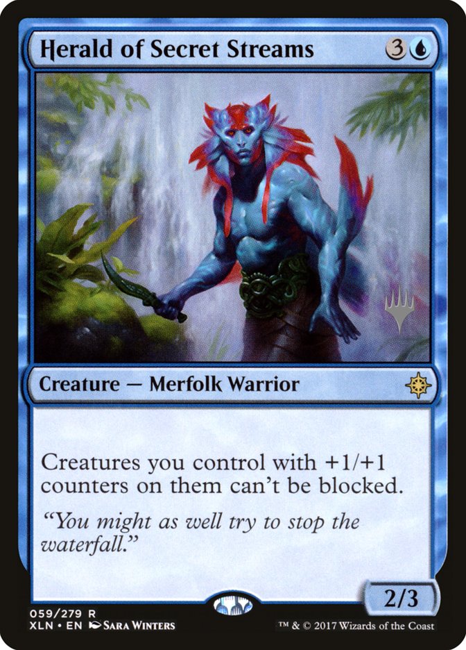 Herald of Secret Streams [Ixalan Promos] | KingTCG.ca