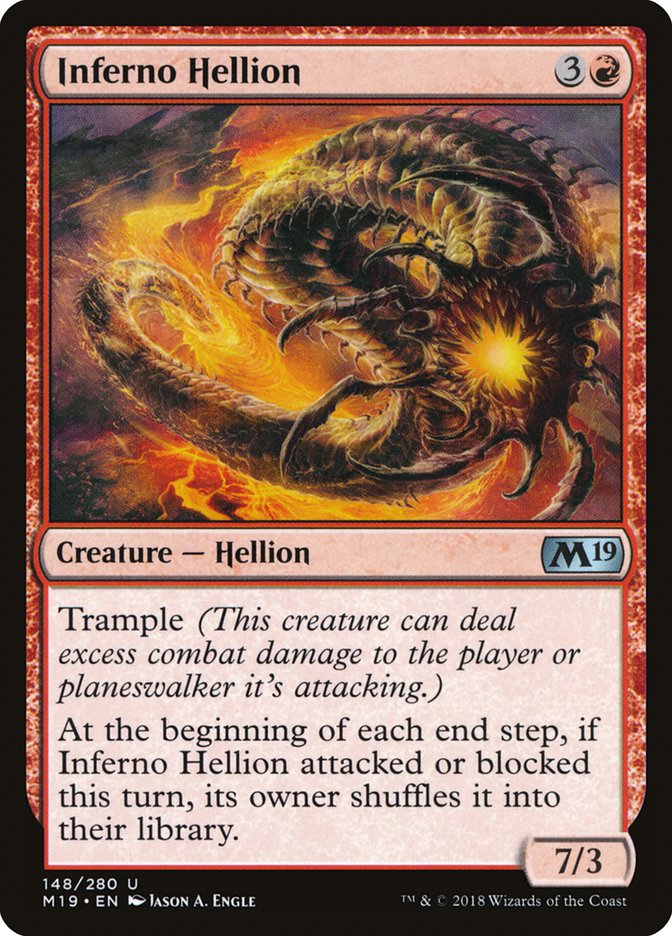 Inferno Hellion [Core Set 2019] | KingTCG.ca