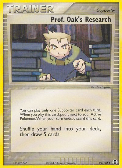 Prof. Oak's Research (98/112) [EX: FireRed & LeafGreen] | KingTCG.ca