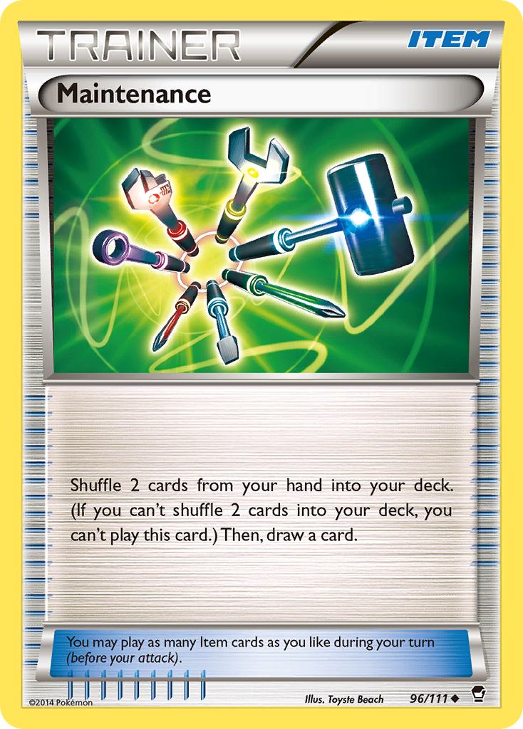 Maintenance (96/111) [XY: Furious Fists] | KingTCG.ca