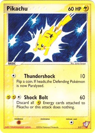 Pikachu (5/5) [Kids WB Promos] | KingTCG.ca