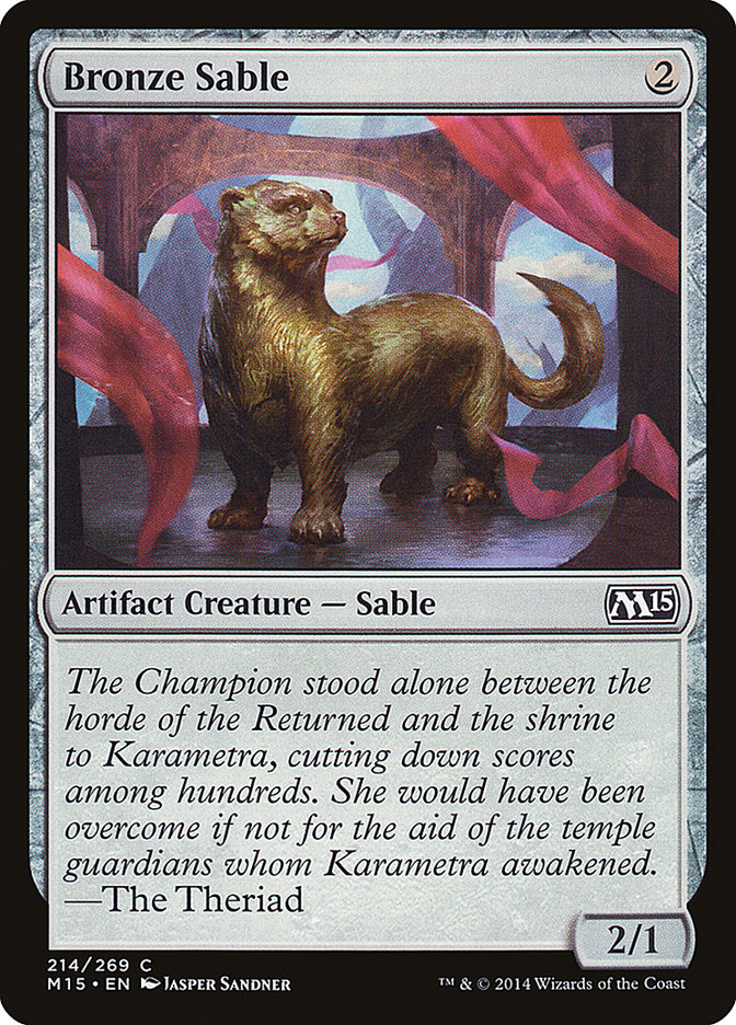 Bronze Sable [Magic 2015] | KingTCG.ca