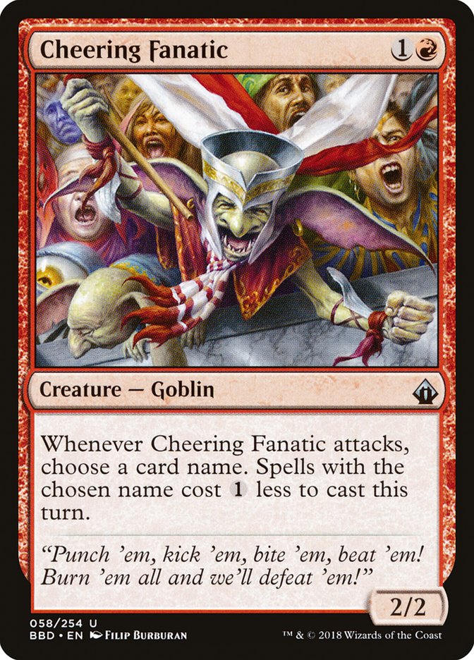 Cheering Fanatic [Battlebond] | KingTCG.ca