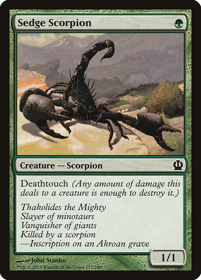 Sedge Scorpion [Theros] | KingTCG.ca