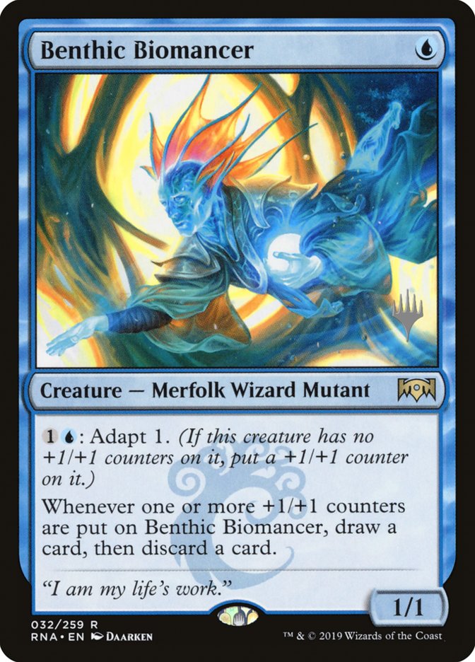 Benthic Biomancer [Ravnica Allegiance Promos] | KingTCG.ca