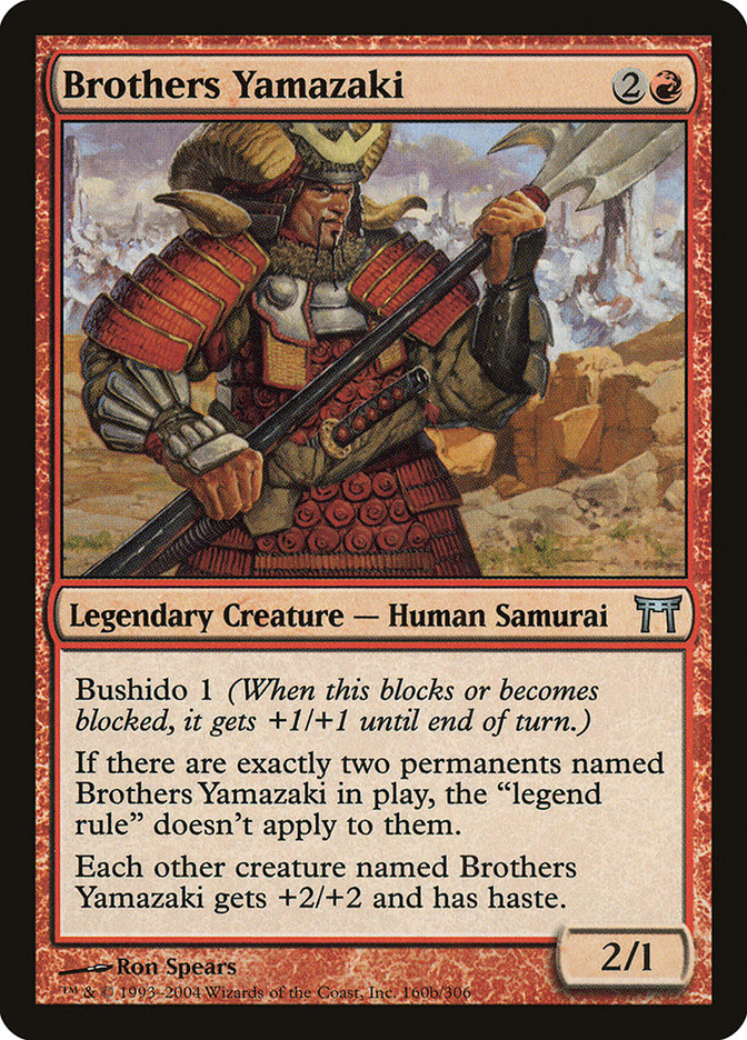 Brothers Yamazaki (160b/306) [Champions of Kamigawa] | KingTCG.ca