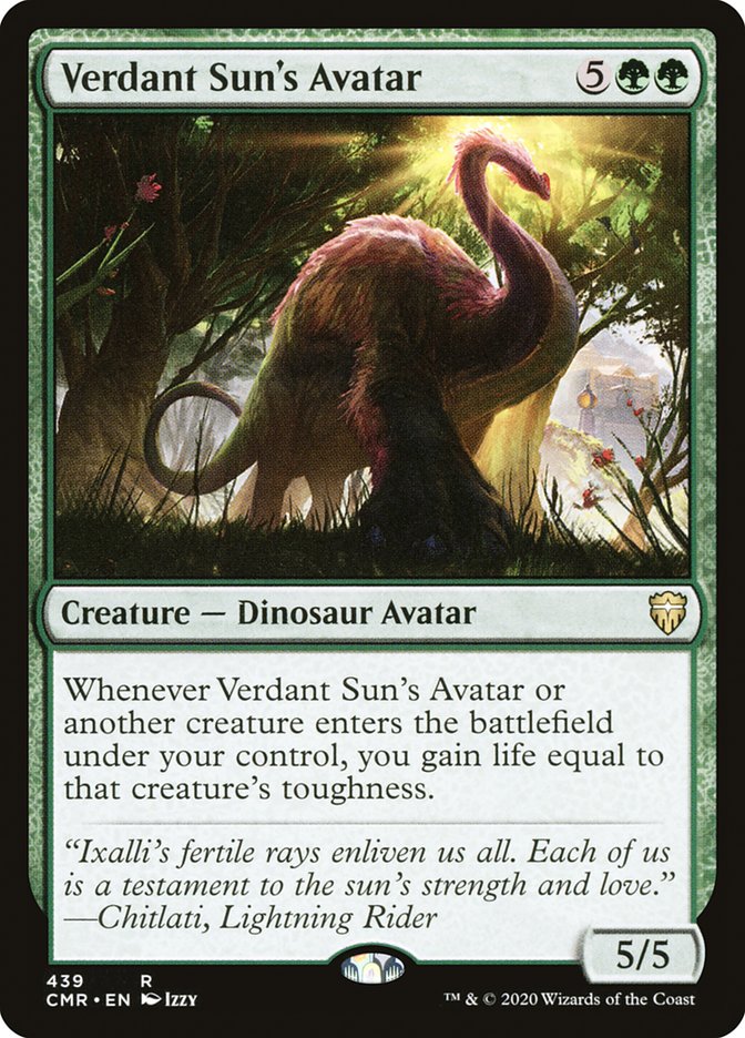 Verdant Sun's Avatar [Commander Legends] | KingTCG.ca