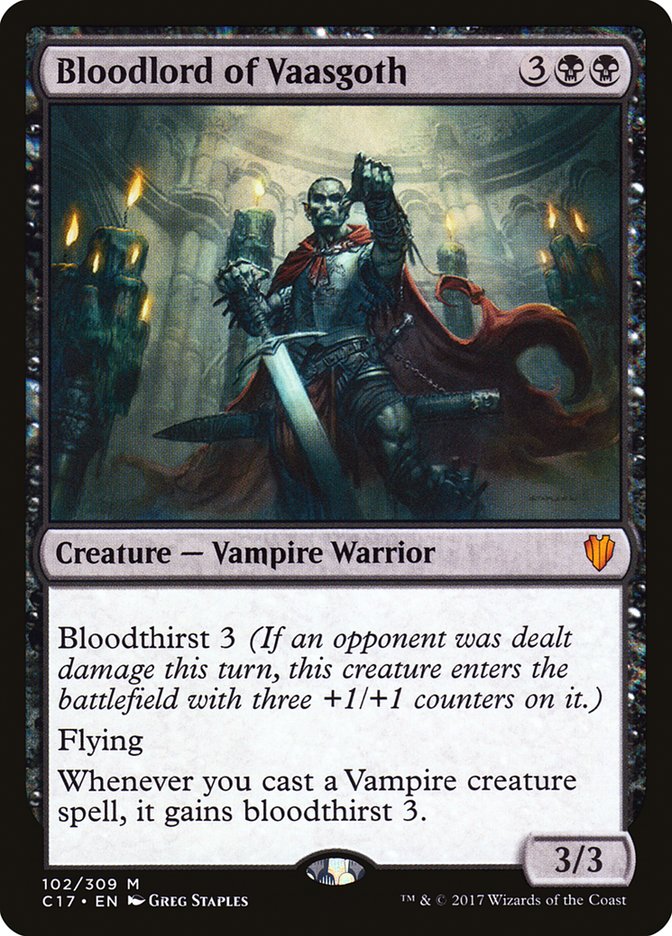 Bloodlord of Vaasgoth [Commander 2017] | KingTCG.ca