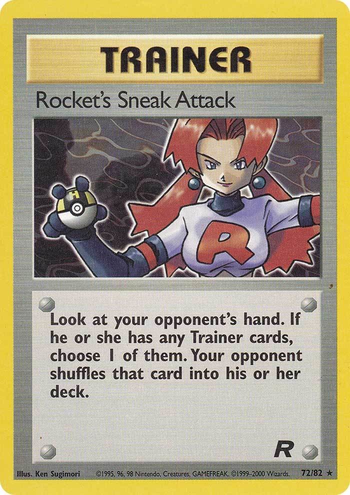 Rocket's Sneak Attack (72/82) [Team Rocket] | KingTCG.ca