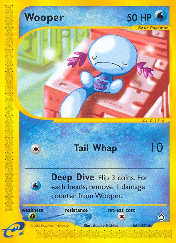 Wooper (66/147) [Aquapolis] | KingTCG.ca