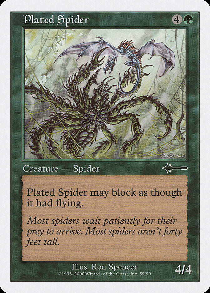 Plated Spider [Beatdown Box Set] | KingTCG.ca