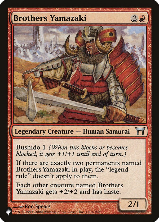 Brothers Yamazaki [The List] | KingTCG.ca