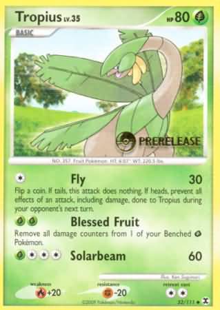 Tropius (Prerelease Promo) (52/111) [Nintendo: Black Star Promos] | KingTCG.ca