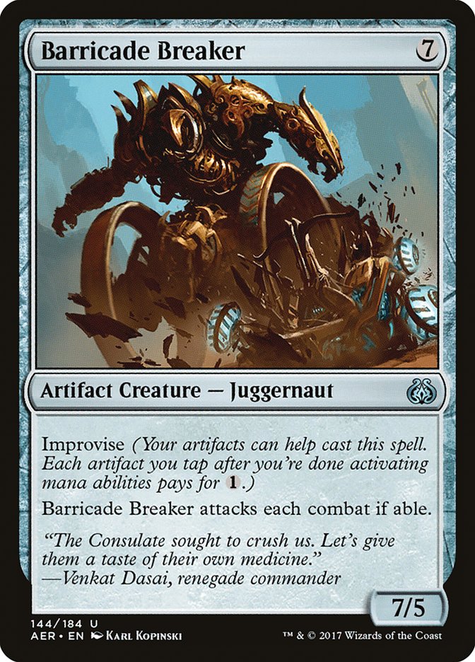 Barricade Breaker [Aether Revolt] | KingTCG.ca