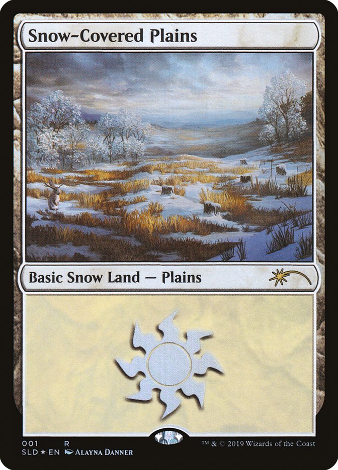 Snow-Covered Plains (001) [Secret Lair Drop Series] | KingTCG.ca