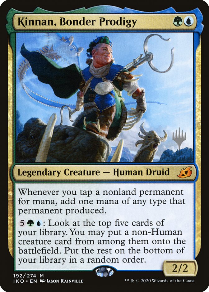 Kinnan, Bonder Prodigy (Promo Pack) [Ikoria: Lair of Behemoths Promos] | KingTCG.ca