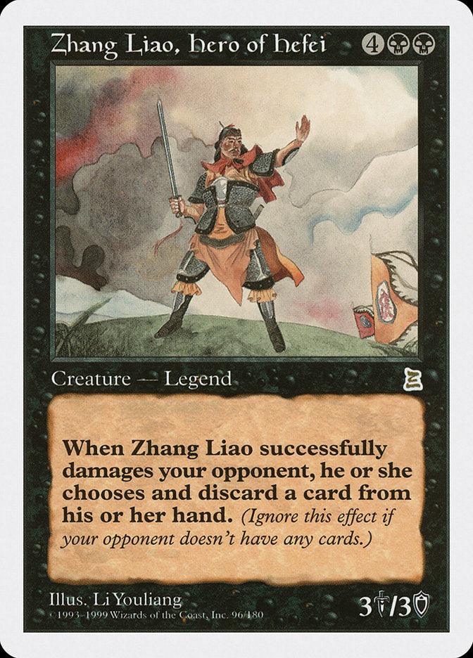 Zhang Liao, Hero of Hefei [Portal Three Kingdoms] | KingTCG.ca