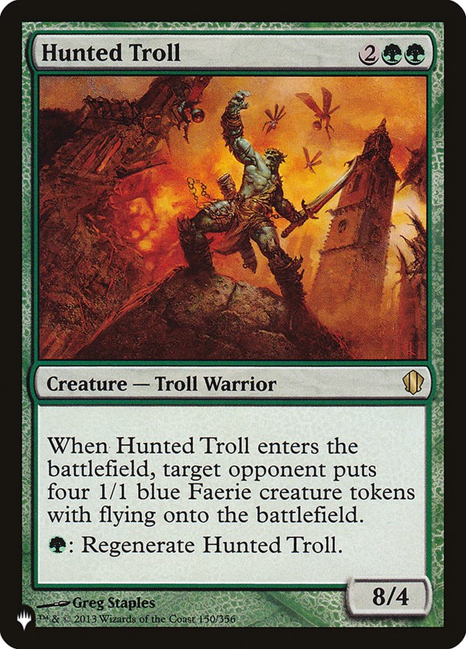 Hunted Troll [The List] | KingTCG.ca