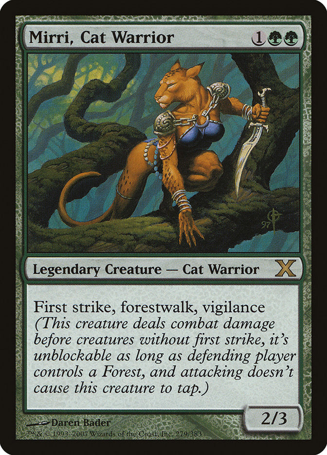 Mirri, Cat Warrior [Tenth Edition] | KingTCG.ca