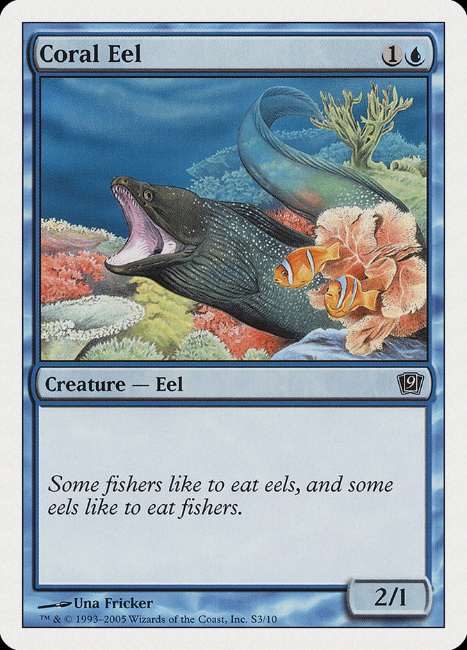 Coral Eel [Ninth Edition] | KingTCG.ca