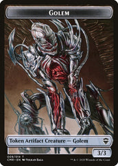 Golem // The Monarch Token [Commander Legends Tokens] | KingTCG.ca