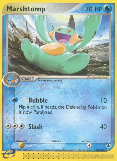 Marshtomp (40/109) [EX: Ruby & Sapphire] | KingTCG.ca