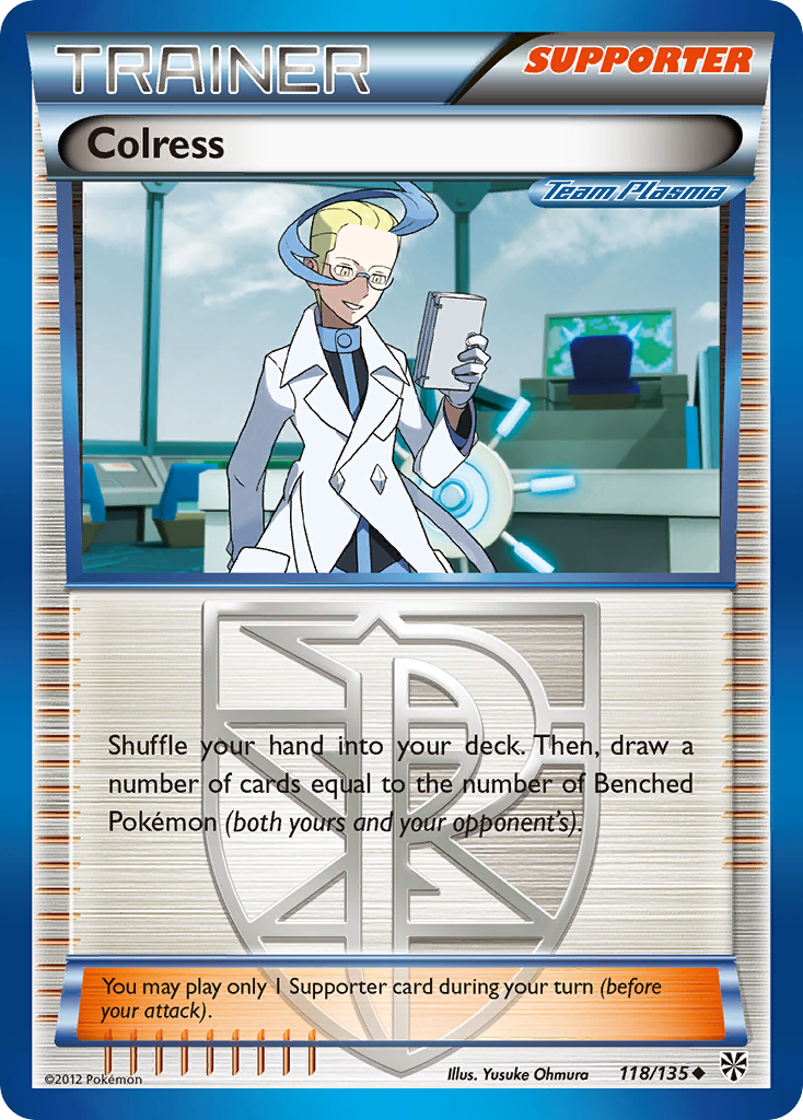 Colress (118/135) [Black & White: Plasma Storm] | KingTCG.ca