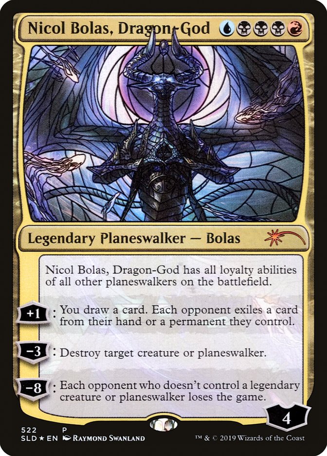 Nicol Bolas, Dragon-God (Stained Glass) [Secret Lair Drop Promos] | KingTCG.ca