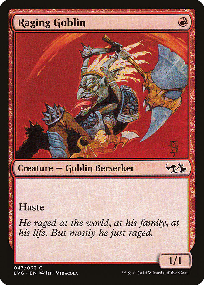 Raging Goblin (Elves vs. Goblins) [Duel Decks Anthology] | KingTCG.ca