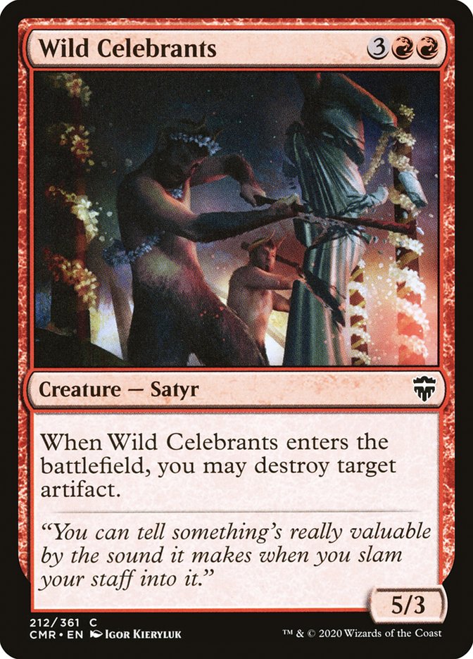 Wild Celebrants [Commander Legends] | KingTCG.ca