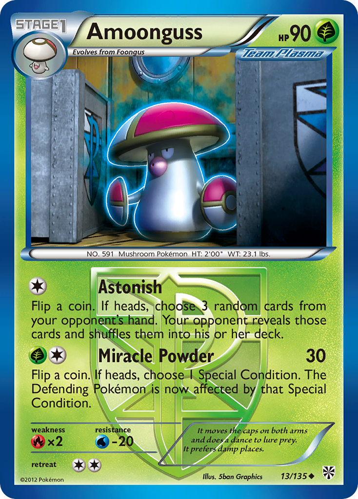 Amoonguss (13/135) [Black & White: Plasma Storm] | KingTCG.ca