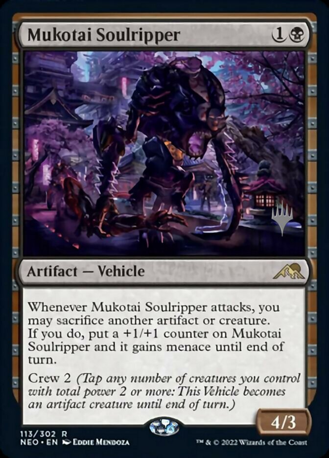 Mukotai Soulripper (Promo Pack) [Kamigawa: Neon Dynasty Promos] | KingTCG.ca