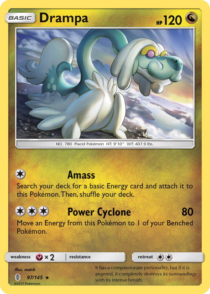 Drampa (97/145) [Sun & Moon: Guardians Rising] | KingTCG.ca